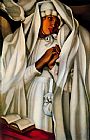 Tamara De Lempicka Famous Paintings - Kizette Communiante